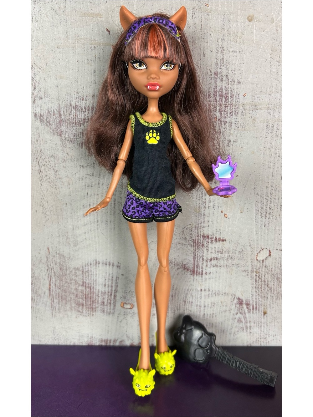 Monster High Clawdeen Wolf Dead Tired Doll